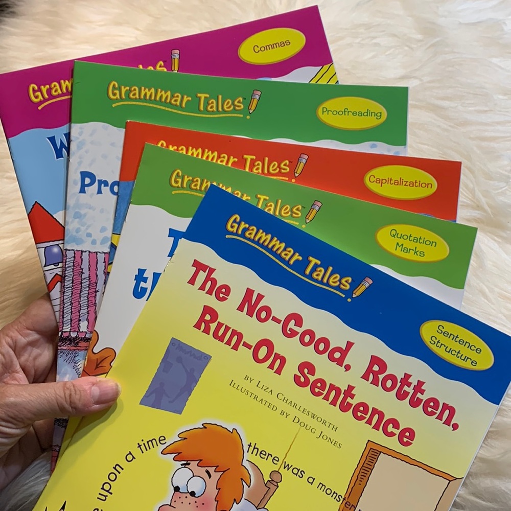 SALE!! Education Grammar Tales set of 5